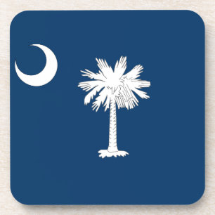 Dessous-de-verre Drapeau de Carolinian du sud