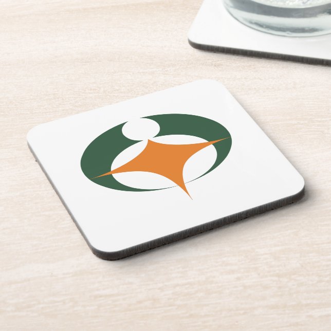 Dessous-de-verre Drapeau de Koga, Shiga, Japon (Côté gauche)