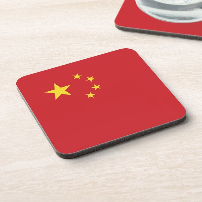 Dessous-de-verre Drapeau de la Chine (Côté gauche)