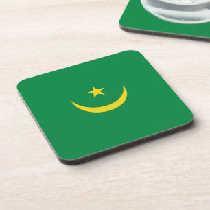 Dessous-de-verre Drapeau de la Mauritanie