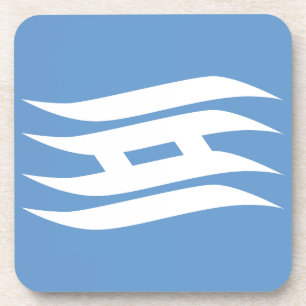 Dessous-de-verre Drapeau de la préfecture d'Osaka, Japon