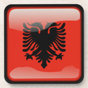 Dessous-de-verre Drapeau de l'Albanie