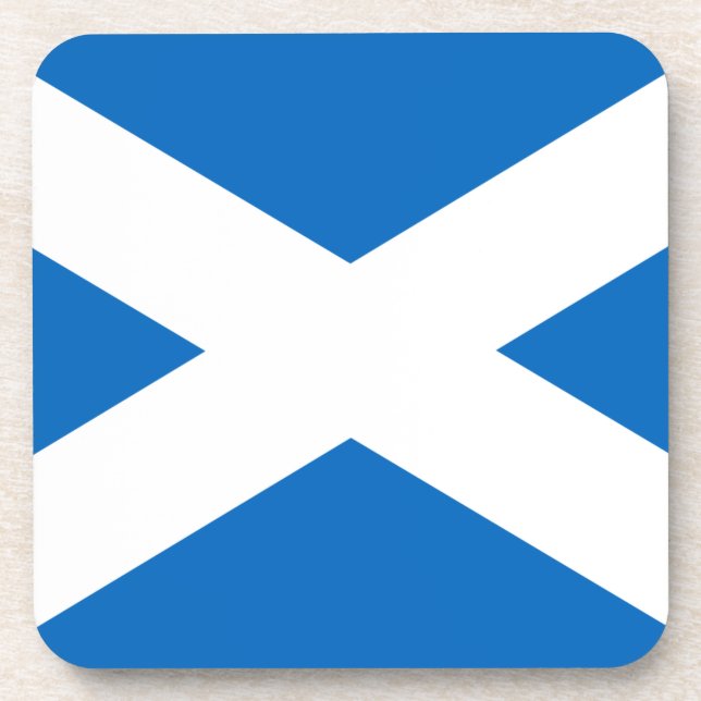 Dessous-de-verre Drapeau de l'Ecosse - Bratach na h-Alba (Devant)