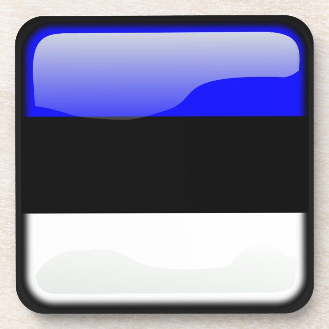 Dessous-de-verre Drapeau de l'Estonie (Devant)
