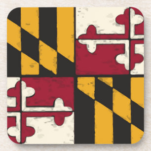 Dessous-de-verre Drapeau de l'État du Maryland