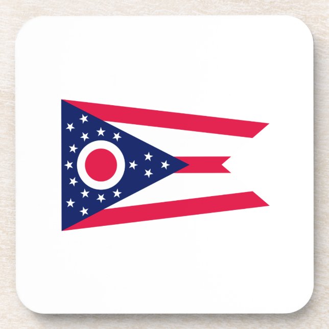 Dessous-de-verre Drapeau de l'Ohio (Devant)