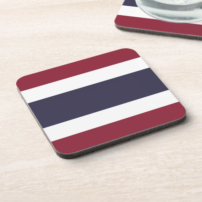 Dessous-de-verre Drapeau de Thaïlande (Côté gauche)