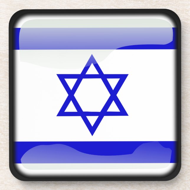Dessous-de-verre Drapeau d'Israël (Devant)
