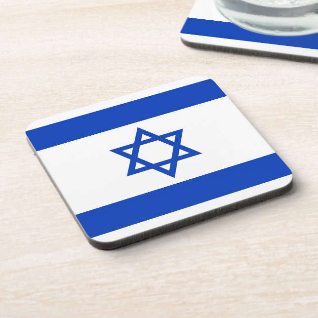 Dessous-de-verre Drapeau d'Israël (Côté gauche)
