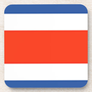 Dessous-de-verre Drapeau du Costa Rica