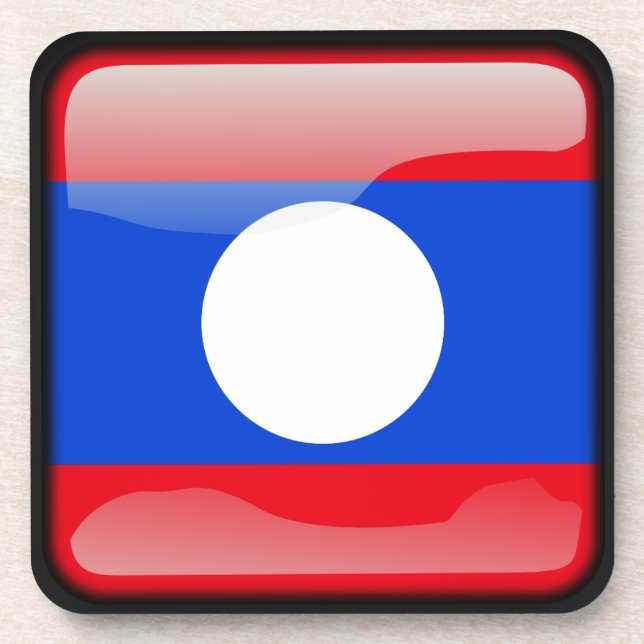 Dessous-de-verre Drapeau du Laos (Devant)