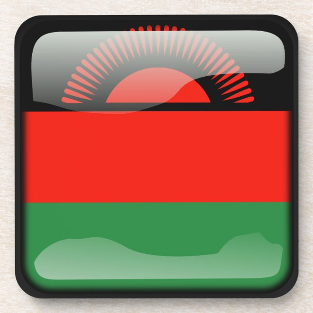 Dessous-de-verre Drapeau du Malawi (Devant)