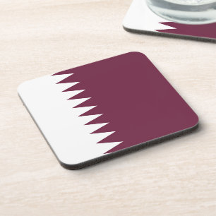Dessous-de-verre Drapeau du Qatar