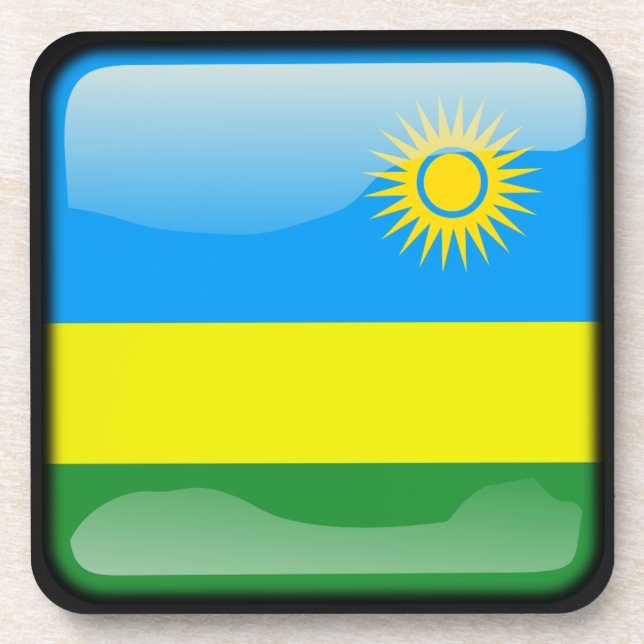 Dessous-de-verre Drapeau du Rwanda (Devant)