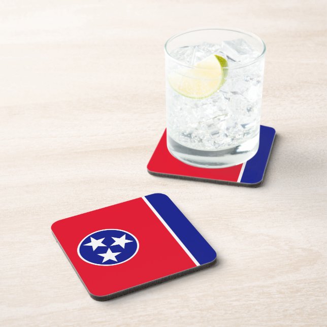 Dessous-de-verre Drapeau du Tennessee (Côté Droit)