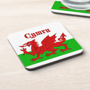 Dessous-de-verre Drapeau gallois Cymru