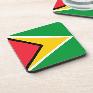 Dessous-de-verre Drapeau Guyana
