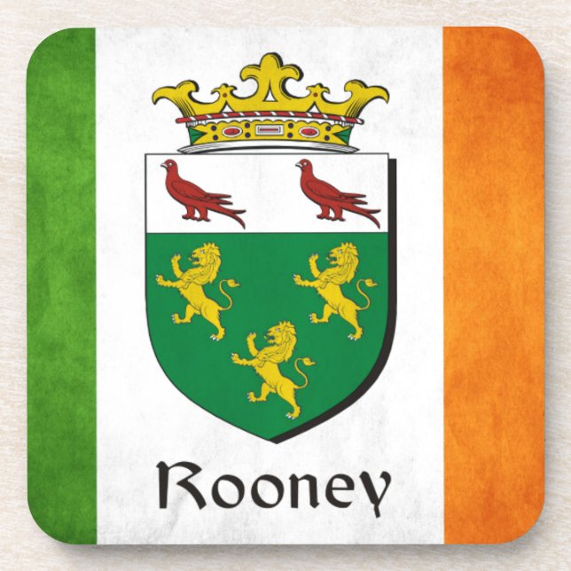 Dessous-de-verre Drapeau irlandais Rooney (Devant)