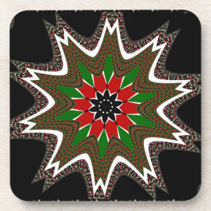 Dessous-de-verre Drapeau kényan couleurs Art Imprimer/graphique