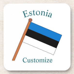 Dessous-de-verre Drapeau national de l'Estonie Thunder_Cove