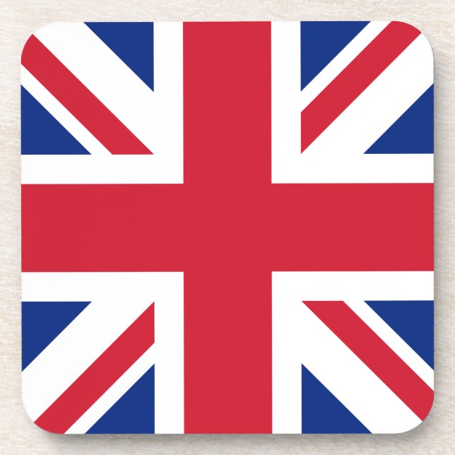 Dessous-de-verre Drapeau national Union Jack Royaume-Uni Angleterre (Devant)