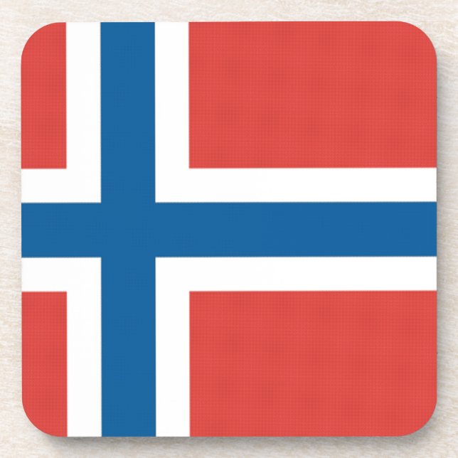 Dessous-de-verre Drapeau norvégien (Devant)