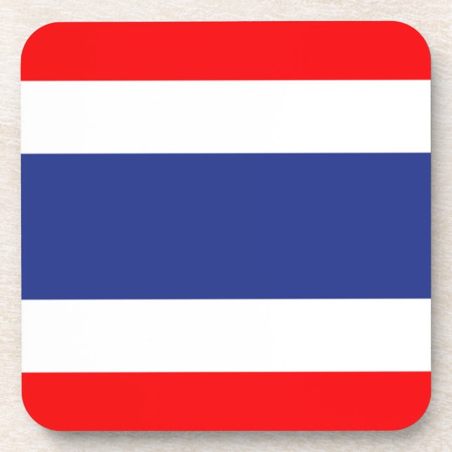 Dessous-de-verre Drapeau Thaïlande (Devant)
