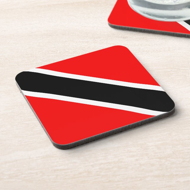 Dessous-de-verre Drapeau Trinité-et-Tobago (Côté gauche)