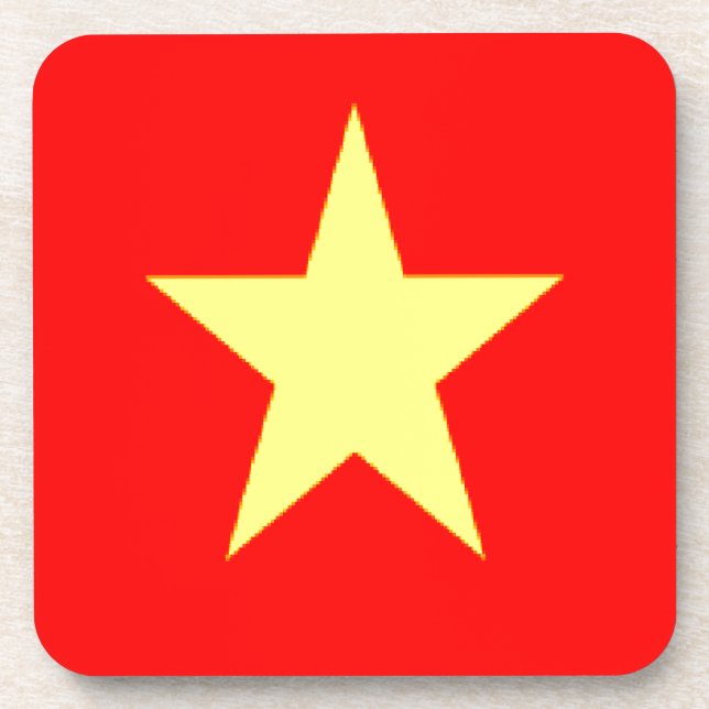 Dessous-de-verre drapeau vietnam (Devant)