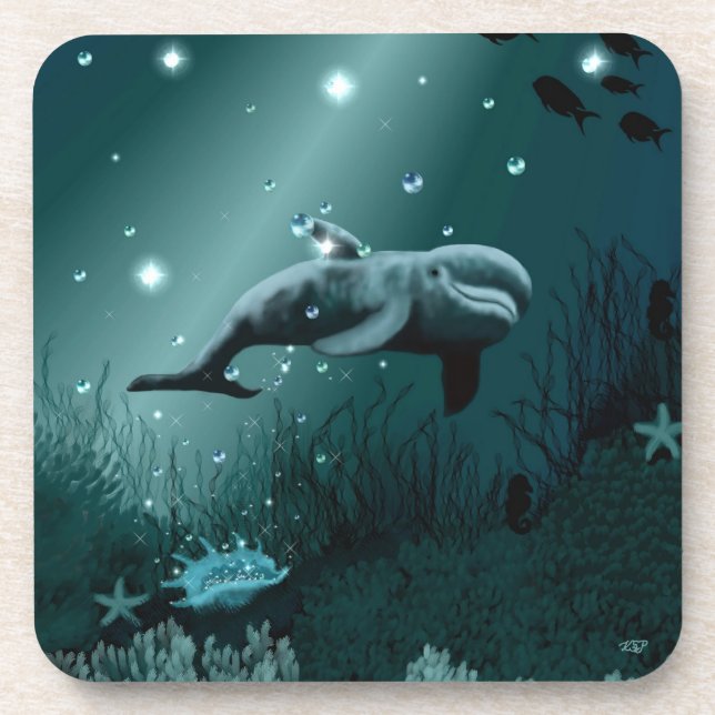 Dessous-de-verre Dream dauphin (Devant)