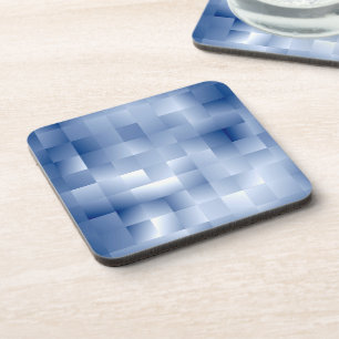 Dessous-de-verre Dreamy Blue Tones dans un Motif Carré