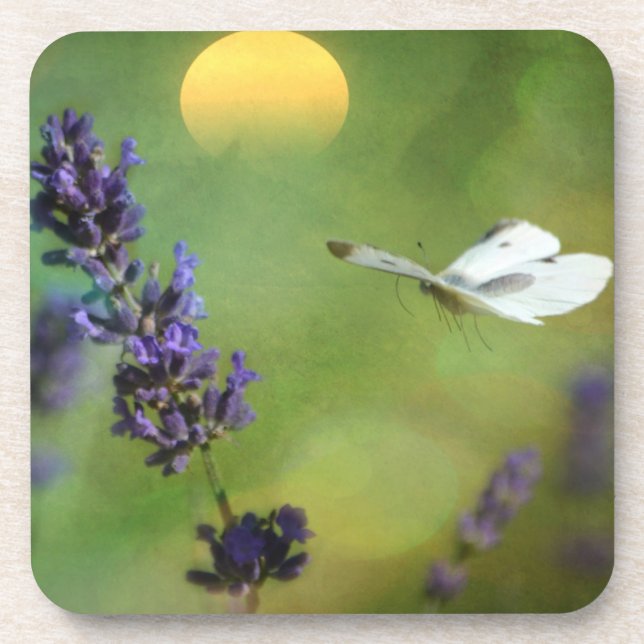 Dessous-de-verre Dreamy Butterfly Garden (Devant)