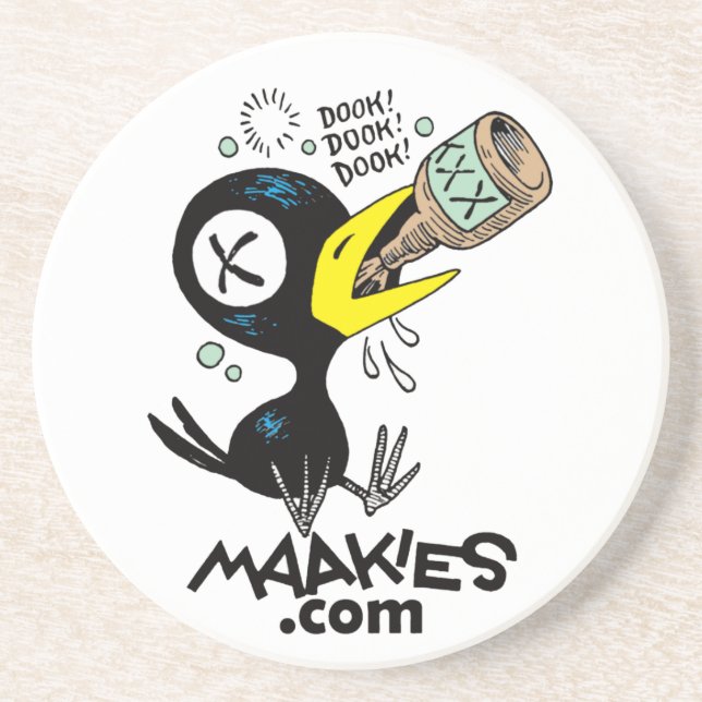 Dessous de verre Drinky Crow (Devant)