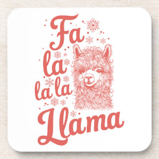 Dessous-de-verre Drôle Noël Beverage Coaster