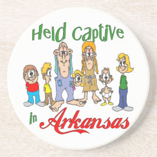 Dessous de verre drôles de grès de terrain de