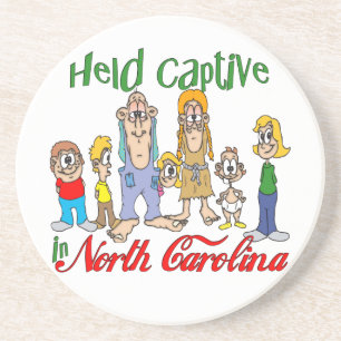 Dessous de verre drôles de terrain de caravaning