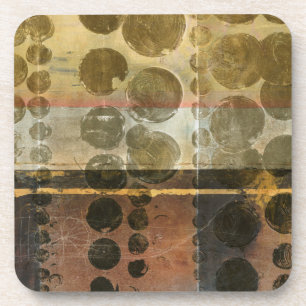 Dessous-de-verre Droplets verts circulaires