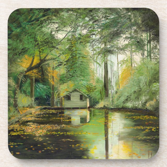 Dessous de verre du goéland de l'Arbre-Ferry (Devant)