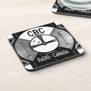 DESSOUS DE VERRE du Motif d'essai de CBC (série 6)