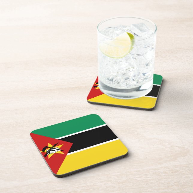 Dessous de verre du pavillon du Mozambique (Côté Droit)