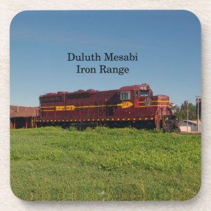 Dessous-de-verre Duluth Mesabi IronRange Locomotive dessous de verr