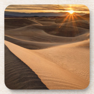 Dessous-de-verre Dunes de sable doré, Death Valley, CA