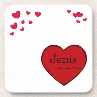 Dessous de verre durs avec dos de liège - ensemble