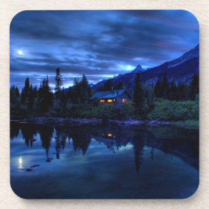 Dessous-de-verre Eau Jenny Lake Grand Teton National Park