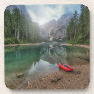 Dessous-de-verre Eau   Lac Tyrol du Sud, Italie