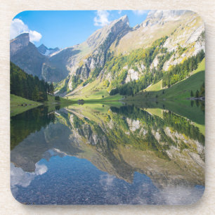 Dessous-de-verre Eau Seealpsee Lac Alpes suisses Suisse