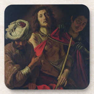 Dessous-de-verre Ecce homo (huile sur la toile)