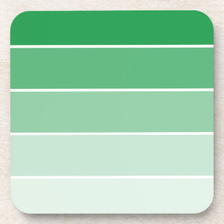 Dessous-de-verre Échantillons de peinture vert brillant