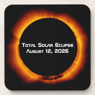 Dessous-de-verre Éclipse solaire totale de 2026