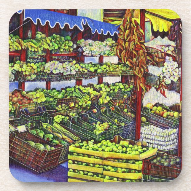 Dessous-de-verre Eddie's Market, Hongrie (Devant)